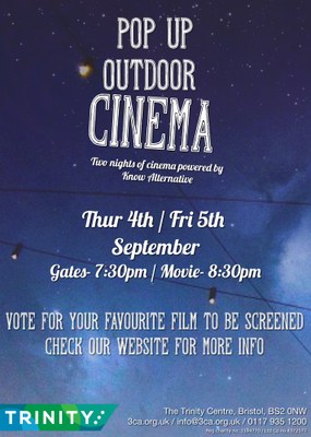 Pop Up Outdoor Cinema