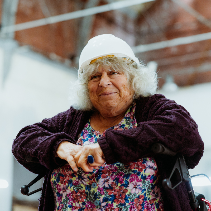 Miriam Margolyes Visits Jacobs Wells